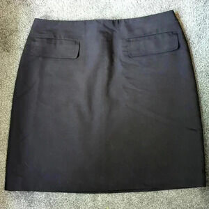Ann Taylor navy mini skirt, Size 4: Academic, Preppy, Classic, Wall Street, Chic